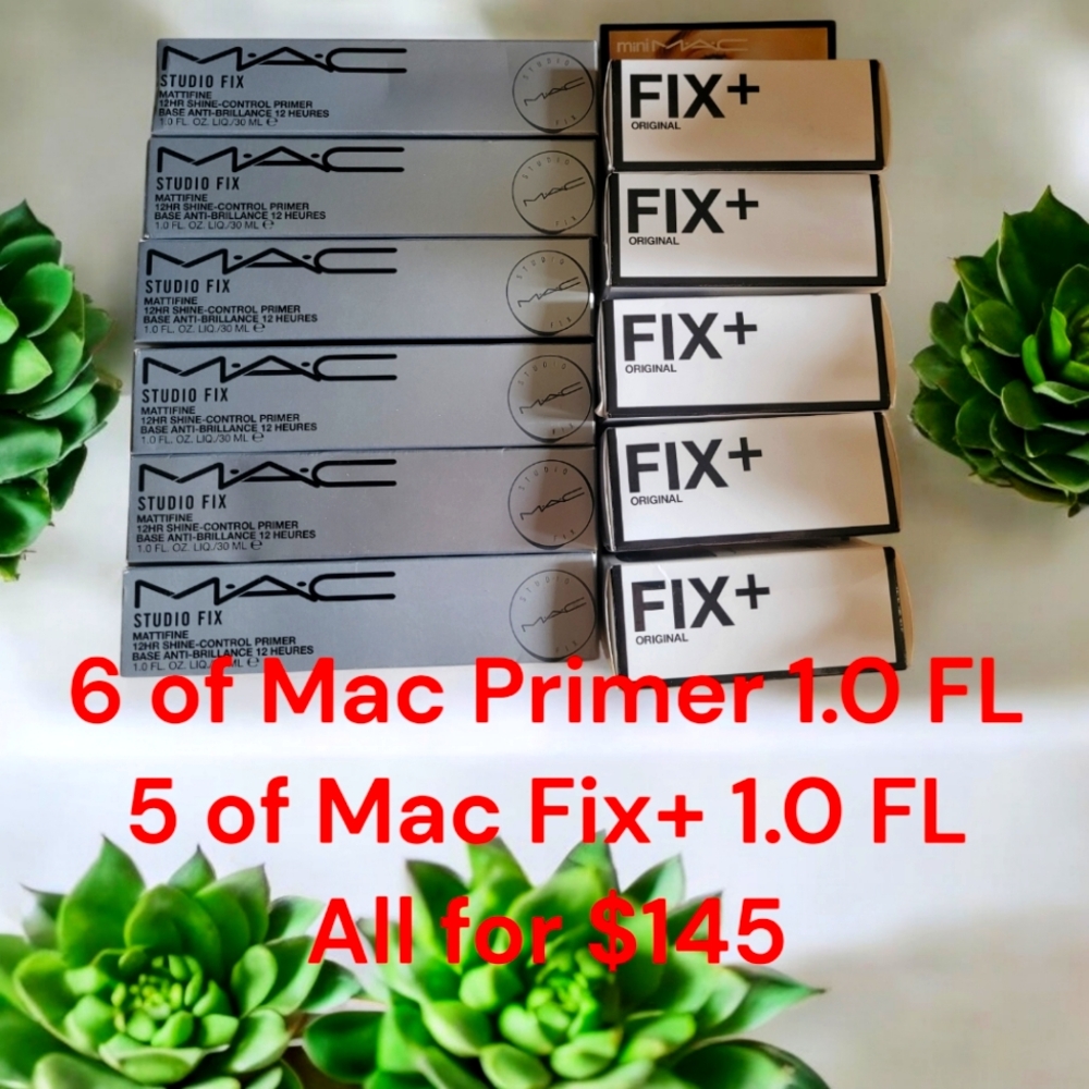 6 of Mac Primer and 5 of Mac Fix+